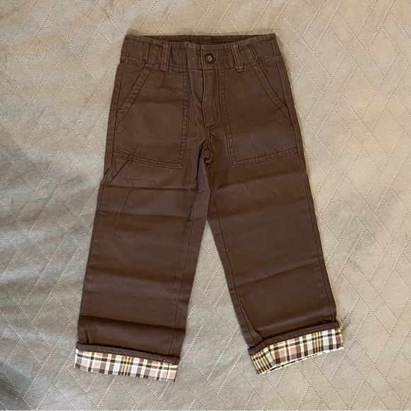 NWT Janie and Jack Boys Cotton Canvas Pants - Picture 1 of 4